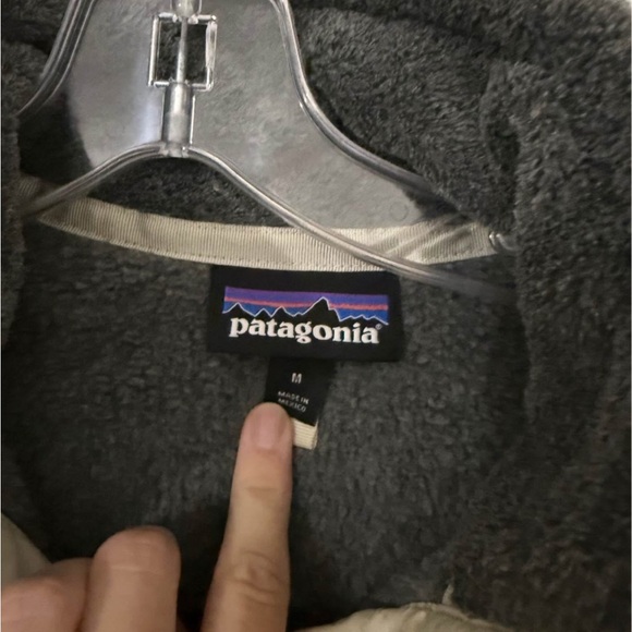 Patagonia Women's Re-Tool Snap-T Pullover Feather Grey Fleece Pullover Medium - Picture 4 of 4